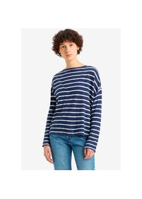 Levi's Levi's , Langarmshirt »MARGOT LONG SLEEVE BLUE« , SAINT STRIPE NAVAL A , L (40) , L (40) , MARGOT LONG SLEEVE BLUE von Levi's