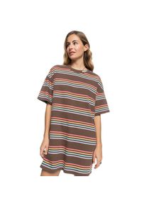 Roxy , Maxikleid »Play It Back« , Rain Drum Retro Stripe , US-Größen , L -US-Größen , L , Stoff: BaumwollStoff