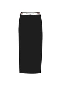 Tommy Jeans , Strickrock »TJW TAPE MIDI KNIT SKIRT«, mit Logoschriftzug , Black , S (36) , S (36) , Strickrock von Tommy Jeans