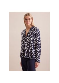 Seidensticker, Damen, Klassische Bluse &raquo;Schwarze Rose&laquo; Tunika Punkte, dunkelblau, XS(34), dunkelblau, Passform: Regular