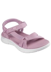 Skechers , Sandale »GO WALK FLEX SANDAL-SUBLIME-X«, Sommerschuh, Sandalette, Klettschuh, mit Goga Mat Footbed , mauve , 39 , 39 , Sandale mit...