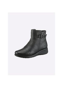 Casual Looks, Damen, Stiefelette, schwarz, 37, schwarz, Weite G