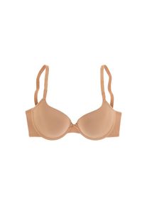 Lascana, Damen, Schalen-BH &raquo;Ela - perfect basic&laquo; mit B&uuml;gel aus seidiger Microfaser, nougat, Cup A, 70 -Cup A, nougat, Unser Bestseller von Lascana: 