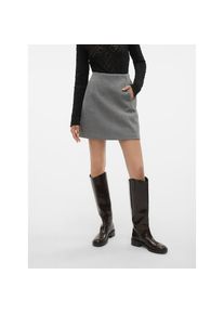V&eacute;ro Moda Vero Moda, Damen, Minirock &raquo;VMFORTUNEALLISON HW SHORT SKIRT GA NOOS&laquo;, Medium Grey Melange, S (36), Medium Grey Melange, Minirock von Vero Moda