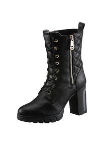 Mustang Shoes , Schnürstiefelette , schwarz , 38 , 38 , In eleganter Optik