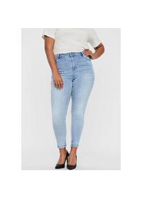 Vero Moda Curve , Skinny-fit-Jeans »VMPHIA HR SKINNY J GU3162 CURVE NOOS« , Light Blue Denim , Länge 32 , 46 -Länge 32 , 46 , Skinny-fit-Jeans mit...