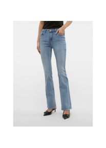 Véro Moda Vero Moda , Bootcut-Jeans »VMFLASH MR FLARED JEANS LI371 GA NOOS« , Light Blue denim , Länge 32 , M (38) -Länge 32 , M (38) , Flared Fit Jeans von...