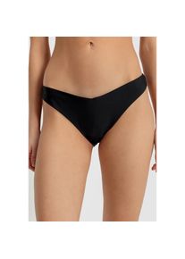 LSCN by LASCANA , Bikini-Hose »Gina«, mit V-Bund , schwarz , N-Gr , 42 -N-Gr , 42 , Unifarben