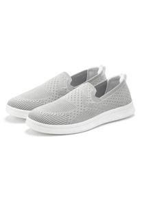 Vivance , Sneaker, Textilschuh, Slipper zum Reinschlüpfen VEGAN , grau , 38 , 38 , Superleichter und bequemer Sneaker mit leicht gepolsterter...