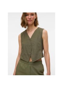 Véro Moda Vero Moda , Kurzweste »VMCAIA SL VEST WVN NOOS« , Kalamata , S (36) , S (36) , Taillierte Weste von Vero Moda