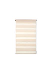 Liedeco, Doppelrollo &raquo;Klemmfix-Duo-Rollo&laquo; Lichtschutz ohne Bohren 1 St&uuml;ck, apricot, Polyester, 160 cm, apricot