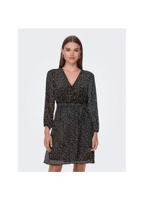 Only , Druckkleid »ONLCERA 3/4 SHORT DRESS WVN NOOS«, in unterschiedlichen Alloverprints , Black AOP:EDIT DITSY , N-Gr , M (38) -N-Gr , M (38) ,...