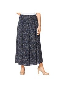 Inspirationen , Damen , Maxirock , marine-bedruckt , 44 , 44 , Chiffon-Qualität