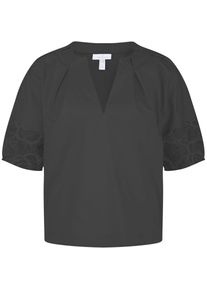 Sportalm Kitzbühel , Schlupfbluse, mit Spitze , schwarz , 46 , 46 , Feminine Bluse mit Spitze an den Ärmeln von Sportalm Kitzbühel