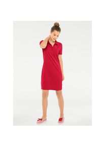 Heine , Damen , Shirtkleid »Polokleid« , rot , Normalgrößen , 46 -Normalgrößen , 46 , Figurnahes, kniefreies Kleid im klassischen Polo-Styl