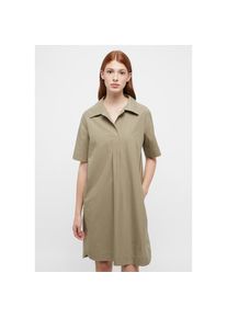 Eterna , Blusenkleid »LOOSE FIT« , olive , Normalgrößen , 48 -Normalgrößen , 48 , Revers-Kragen
