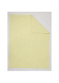 Biederlack , Wohndecke , lindgrün , 58% Baumwolle, 35% Polyacryl, 7% Polyester , B/L: 150 cm x 200 cm