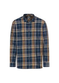 Camel Active , Karohemd, mit Karo Muster , night blue , N-Gr , L -N-Gr , L , Hemd von Camel Active