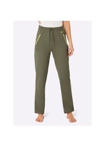 feel good , Damen , Dehnbund-Hose , khaki , Normalgrößen , 52/54 -Normalgrößen , 52/54 , Sweatware