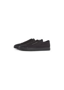 Tommy Hilfiger , Sneaker »TH HI VULC LOW CORE CANVAS«, Freizeitschuh, Halbschuh, Schnürer mit weich gepolstertem Schaftrand , schwarz , 46 , 46 ,...