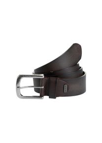 MONTI, Herren, Lederg&uuml;rtel &raquo;NASHVILLE&laquo; 4, 0 cm breit, Jeans-Casual, k&uuml;rzbar, bis Gr. 150 cm, brown uni, brown uni, Hochwertiger Herreng&uuml;rtel von MONTI