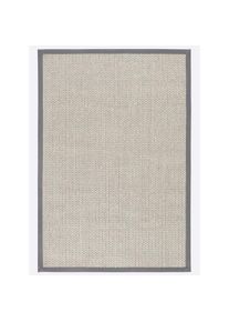 HEINE HOME , Teppich rechteckig 10 mm Höhe , grau , B : 60 cm 1 Stk.