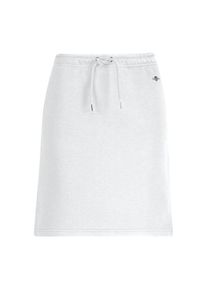 Gant , Minirock »REG SHIELD SKIRT« , LIGHT GREY MELANGE , S , S , Rock von Gant