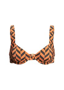 Billabong , Bügel-Bikini-Top »Cross Step Emma« , Brick , Cup B , XL -Cup B , XL , Material: Peach...