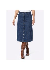 Inspirationen , Damen , Jeansrock , blue-stone-washed , 20 , 20 , hautsympathische Baumwoll-Qualität