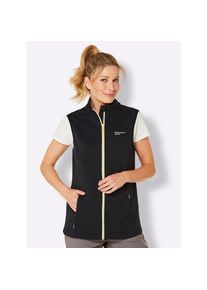 Catamaran , Damen , Funktionsweste , schwarz-zitrone , 48/50 , elastische Qualität