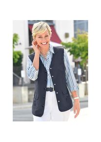 Classic Basics , Damen , Kurzweste , marine , 42 , 42 , figurformende Teilungsnähte