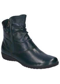 Josef Seibel , Stiefelette »Naly 24«, Reißverschluss Stiefel, Winterstiefelette mit zwei Reißverschlüssen , petrol , 37 , 37 , Seitlicher...
