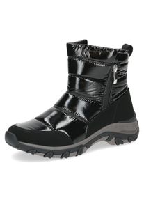 Caprice , Winterboots, Keilabsatz, Snowboots, Stiefelette, Outdoorschuh in bequemer Form , schwarz , 41 , 41 , Kurz-Stiefelette mit Reißverschlüsse...