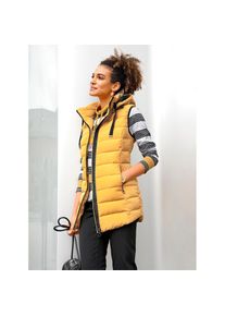 Casual Looks , Steppweste , ocker , 52