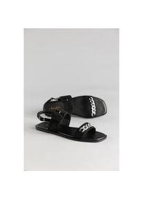 Aniston SHOES , Riemchensandale, Sommerschuh, Sandalette, Zierkette - NEUE KOLLEKTION , schwarz , 39 , 39 , Sommerliche Sandale aus der neuen...