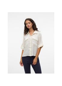Véro Moda Vero Moda , Kurzarmbluse »VMFABIANA 3/4 SHIRT VMA NOOS« , Birch , S , S , Bluse von Vero Moda