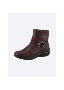 Casual Looks, Damen, Stiefelette, bordeaux, 40, bordeaux, Weite F