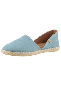 VERBENAS , Espadrille »CARMEN DENIM«, Slipper, Sommerschuh, Strandschuh im Jeanslook , jeansblau , 42 , 42 , Espadrille mit Gummizug innen an der...