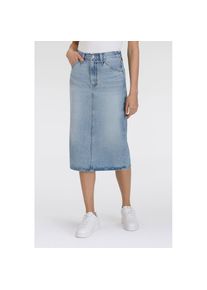 Levi's Levi's , Jeansrock »HR BACK SLIT SKIR« mit Schlitz hinten , RIVETING CLEAN HEM , 27 , 27 , Rock von Levi's
