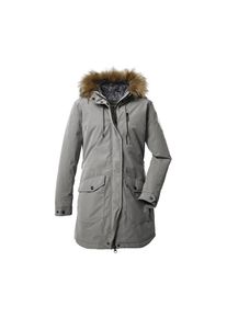G.I.G.A. by Killtec G.I.G.A. DX by killtec , Parka »GW 7 WMN PRK« , stein , 40 , 40 , Casual Funktionsparka mit Kapuze