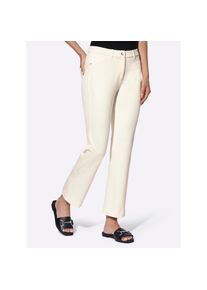 Heine, Damen, 7/8-Hose, champagner, Normalgr&ouml;&szlig;en, 40 -Normalgr&ouml;&szlig;en, champagner, formstabile Struktur-Qualit&auml;t