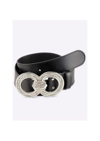 Heine , Hüftgürtel , schwarz