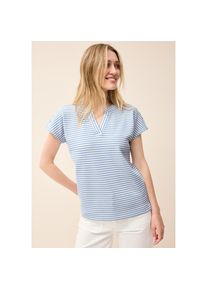 Cecil , V-Shirt , deep pastel blue , M (40) , M (40) , Shirt im Tunika-Look von Cecil