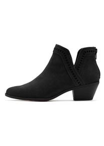 Lascana , Cowboy Stiefelette, mit seitlichem Ausschnitt , schwarz , 38 , 38 , Westernstiefelette mit modischem seitlichen Ausschnitt