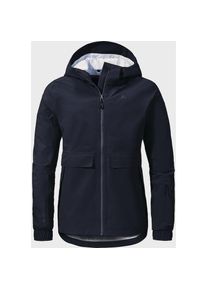 Sch&ouml;ffel Sch&ouml;ffel, Damen, Outdoorjacke &raquo;Jacket Lausanne L&laquo; mit Kapuze, 8820 - blau, 40, 8820 - blau, Hoher Wetterschutz durch 2-Lagen VENTURI Bekleidung