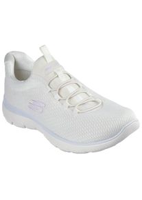 Skechers , Slip-On Sneaker »SUMMITS-SUMMER BLUSH«, Schnürschuh, Slipper, Sneaker mit Memory Foam , natur-multi , 42 , 42 , Bequeme Skechers Sneaker...