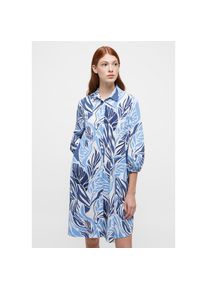 Eterna , Blusenkleid »LOOSE FIT« , indigo , Normalgrößen , 34 -Normalgrößen , 34 , Reine Baumwolle