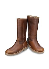 Panama Jack , Winterstiefel »Bambina Igloo«, Langschaftstiefel, Schlupfstiefel, Profilsohle, klassische Optik , dunkelbraun , 36 , 36 , Zeitloser...