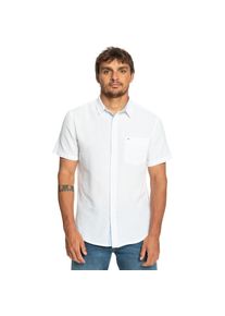 Quiksilver , Kurzarmhemd »Time Box« , White , US-Größen , S -US-Größen , S , Stoff: Popeline-BaumwollStoff