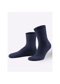 wäschepur wäschepur , Socken, (1 Paar) , nachtblau , 2/39 , 2/39 , Woll-Qualität